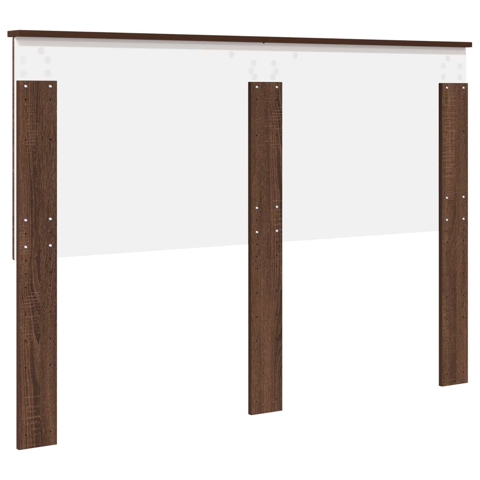 Tête de lit Chêne brun 150 cm Bois d'ingénierie - XIOS