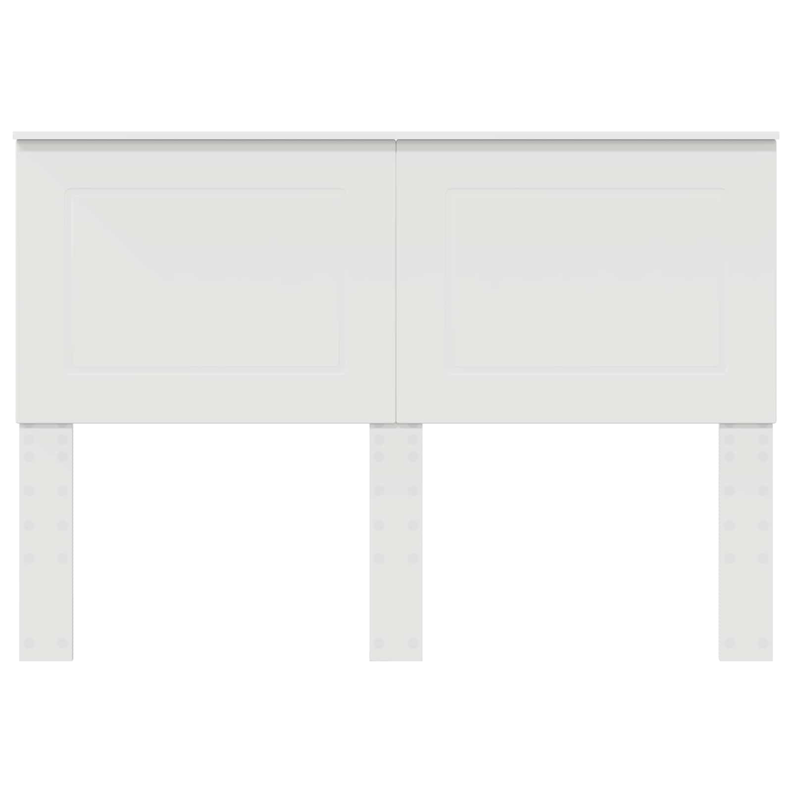 Tête de lit avec tête de lit Blanc 140 cm Bois d'ingénierie - XIOS