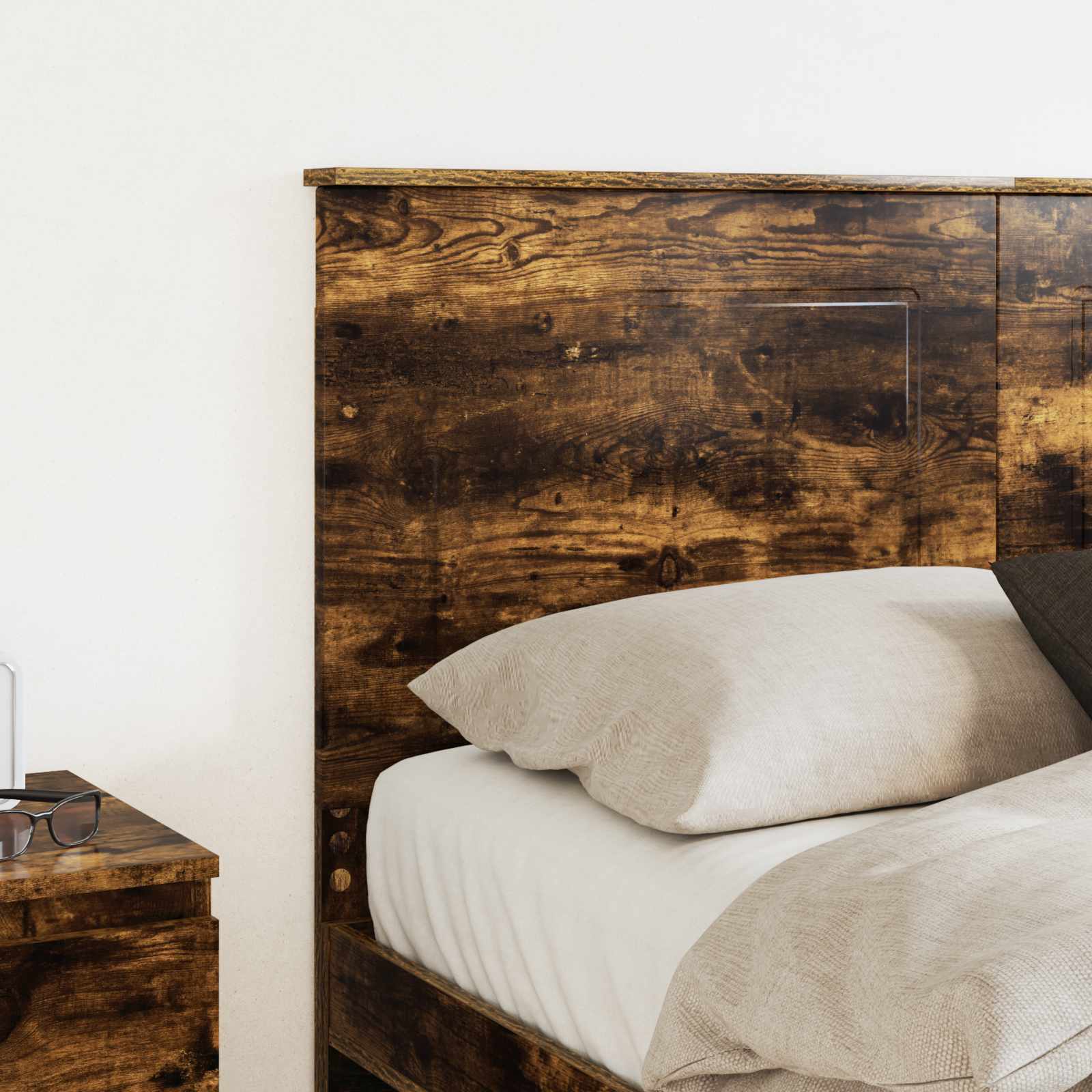 Tête de lit Chêne fumé 140 cm Bois d'ingénierie - XIOS