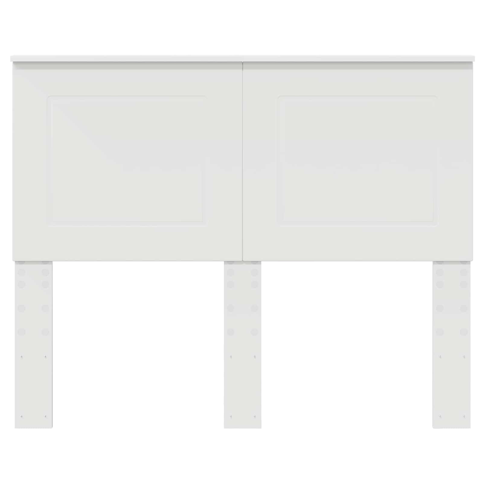Tête de lit avec tête de lit Blanc 135 cm Bois d'ingénierie - XIOS