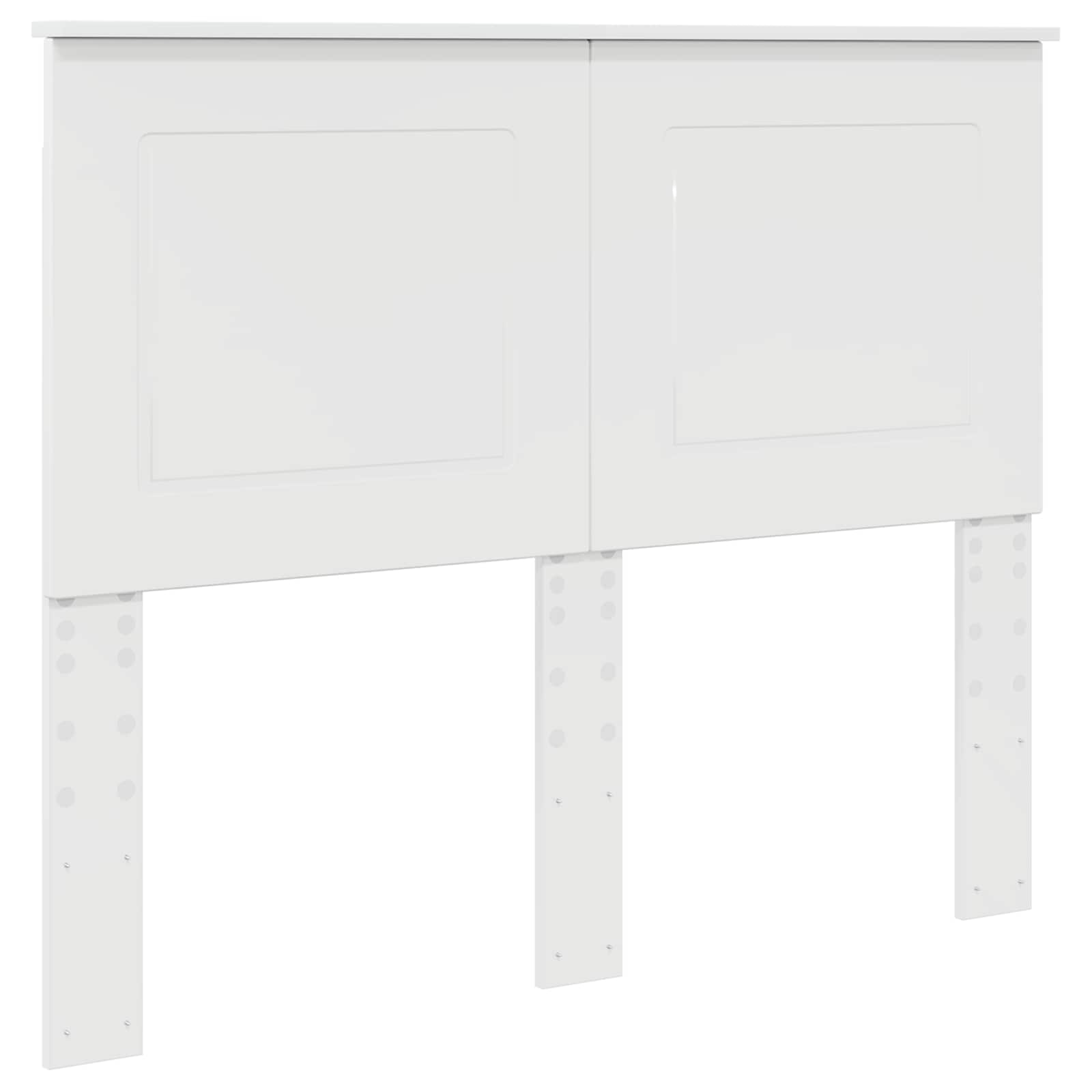 Tête de lit Blanc brillant 135 cm Bois d'ingénierie - XIOS