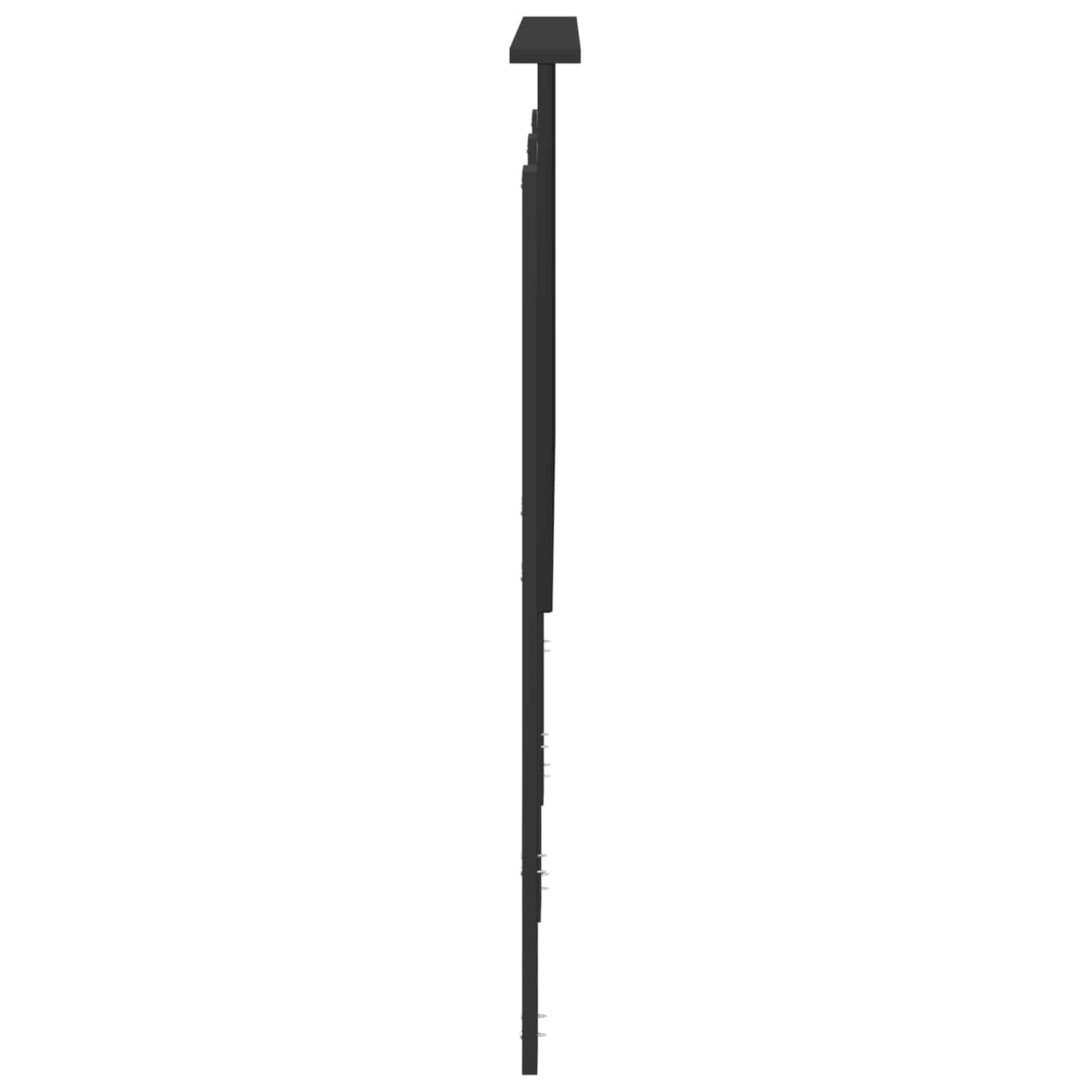 Tête de lit Chêne noir 120 cm Bois d'ingénierie - XIOS