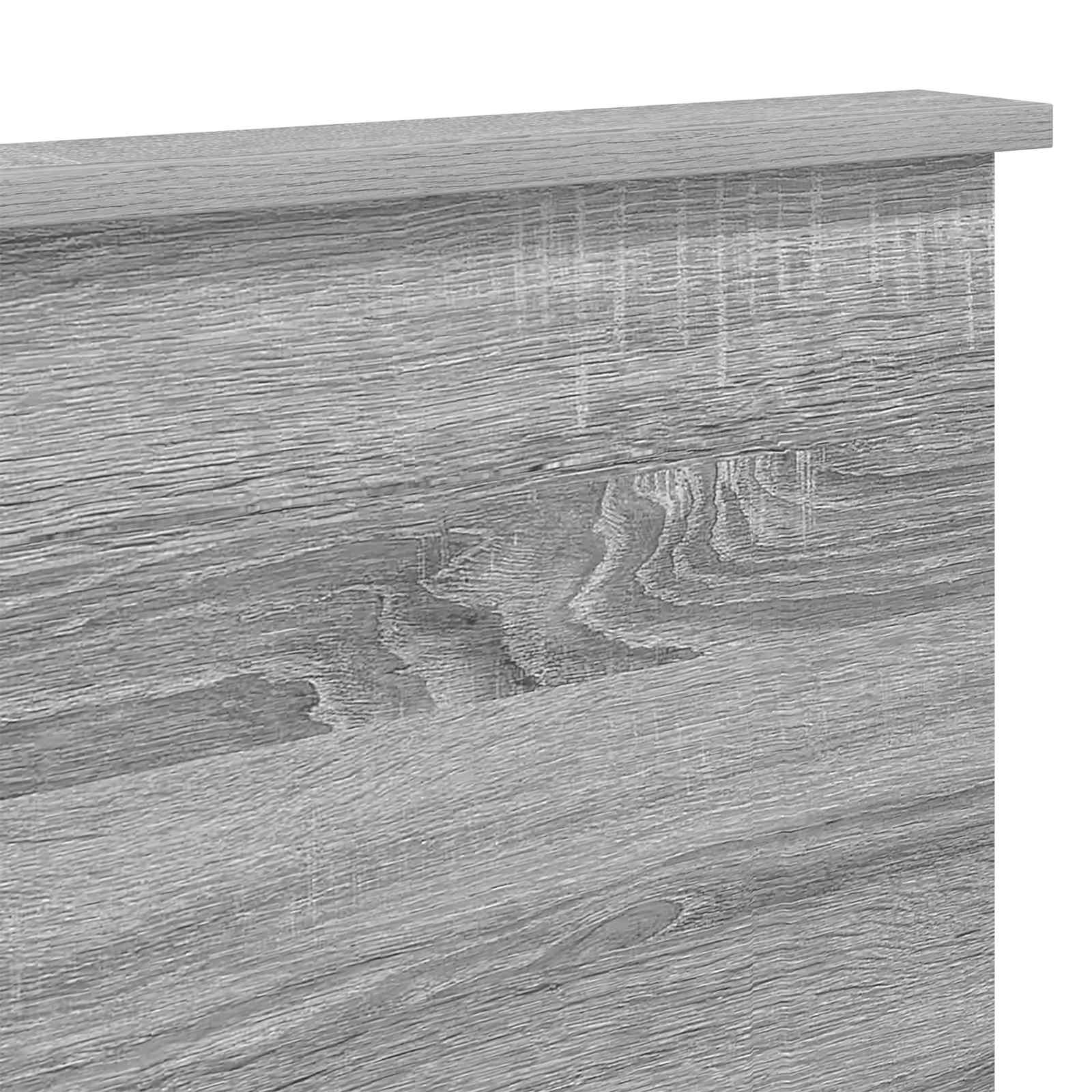 Tête de lit Gris Sonoma 120 cm Bois d'ingénierie - XIOS