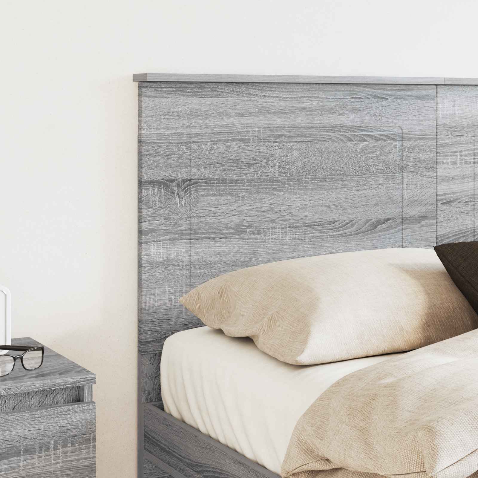 Tête de lit Gris Sonoma 120 cm Bois d'ingénierie - XIOS