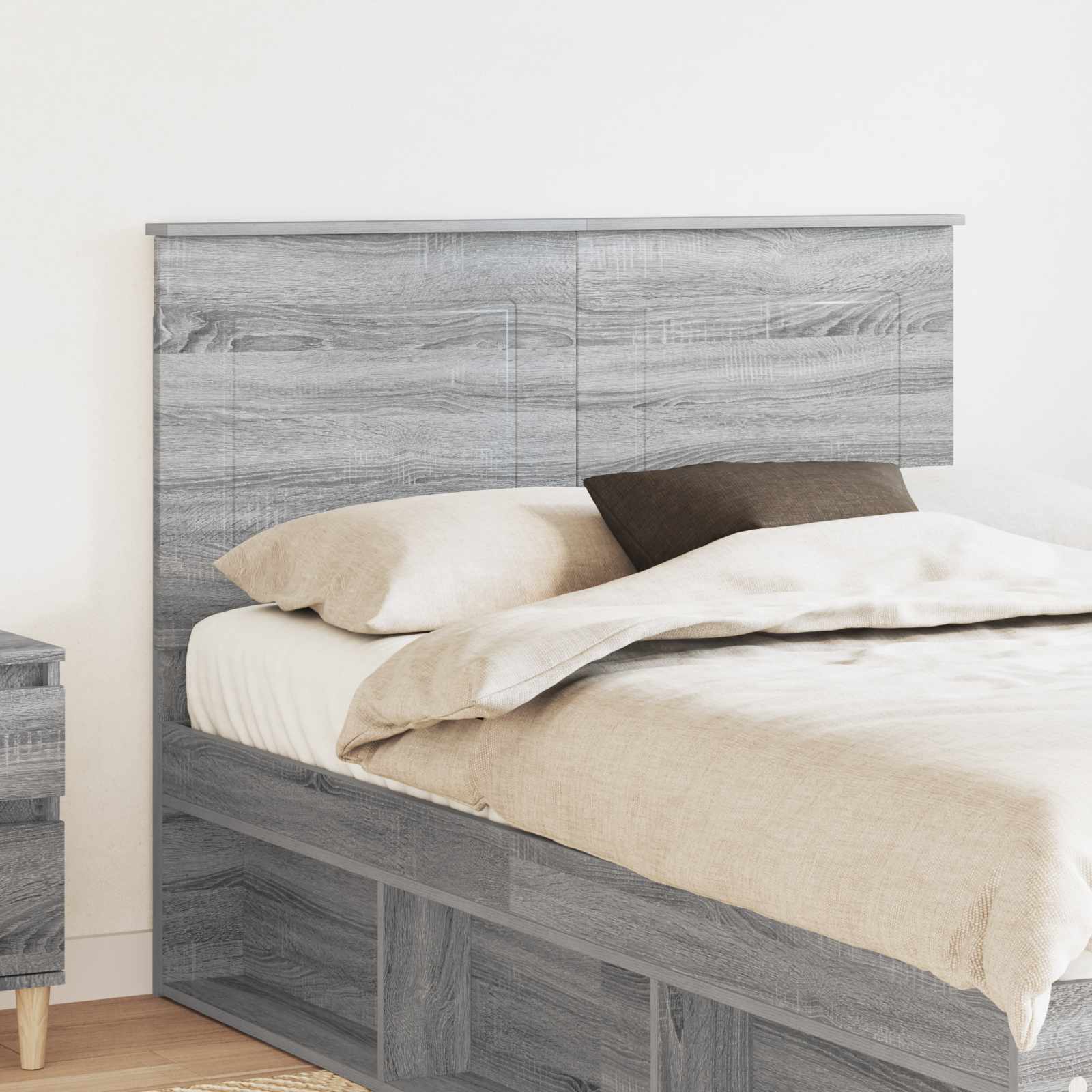 Tête de lit Gris Sonoma 120 cm Bois d'ingénierie - XIOS