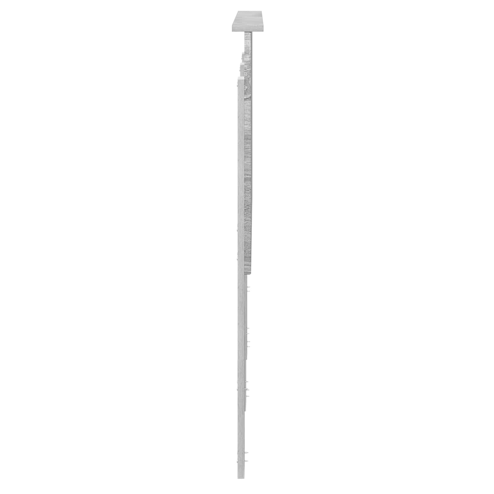 Tête de lit Gris Sonoma 120 cm Bois d'ingénierie - XIOS