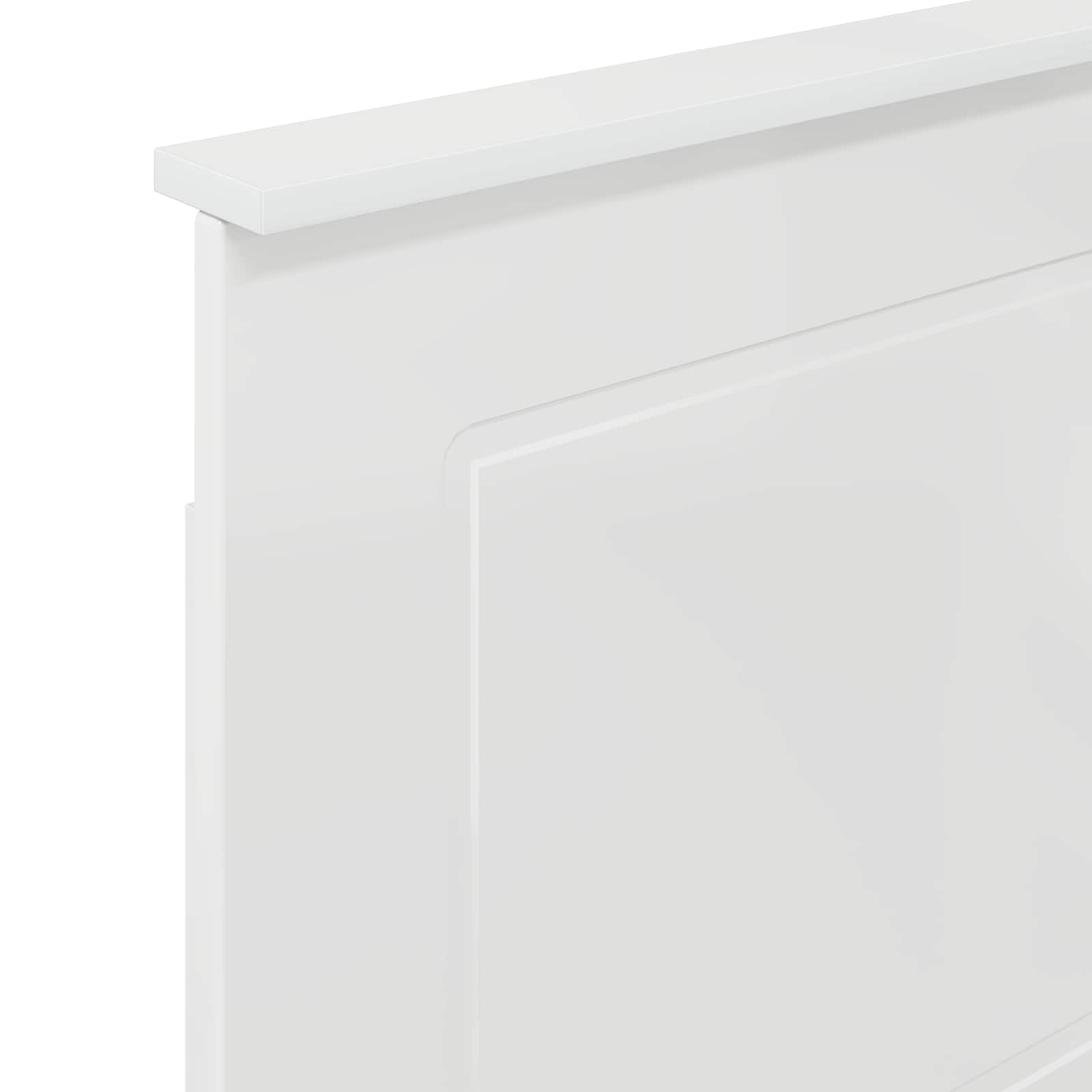 Tête de lit Blanc brillant 90 cm Bois d'ingénierie - XIOS