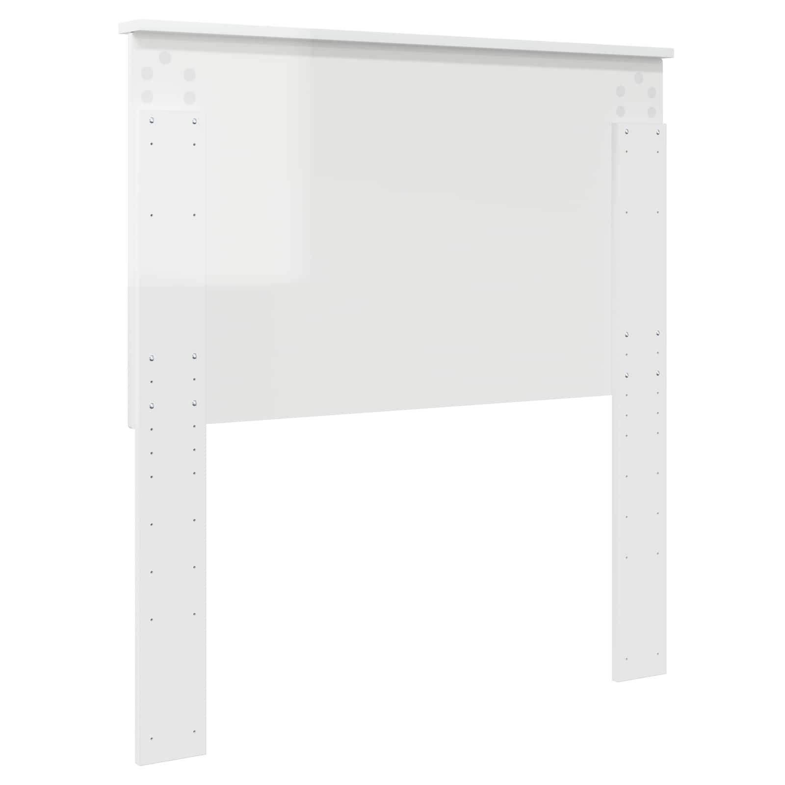 Tête de lit Blanc Brillant 100 cm Bois d’ingénierie - XIOS