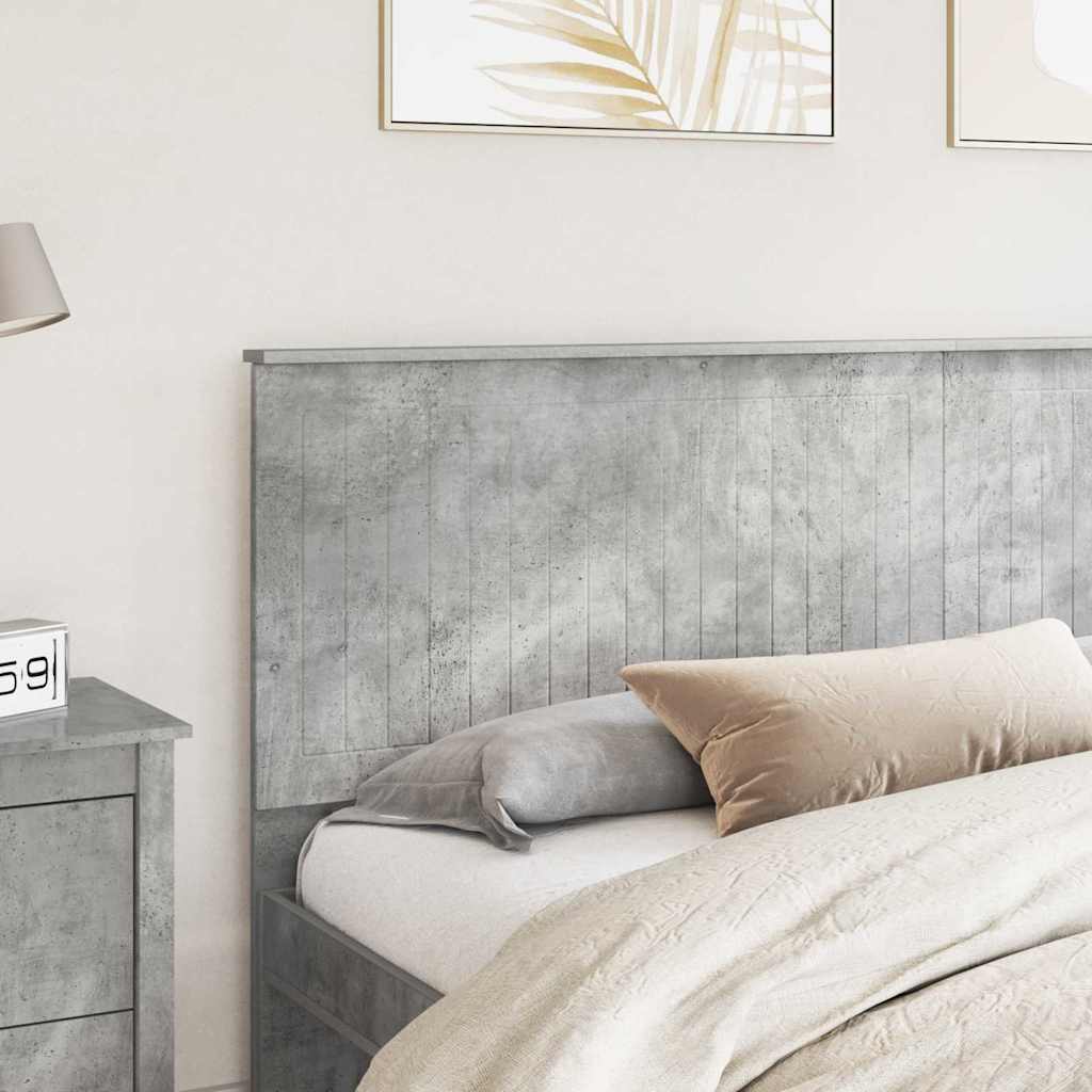 Tête de lit Gris béton 200 cm Bois d'ingénierie - XIOS
