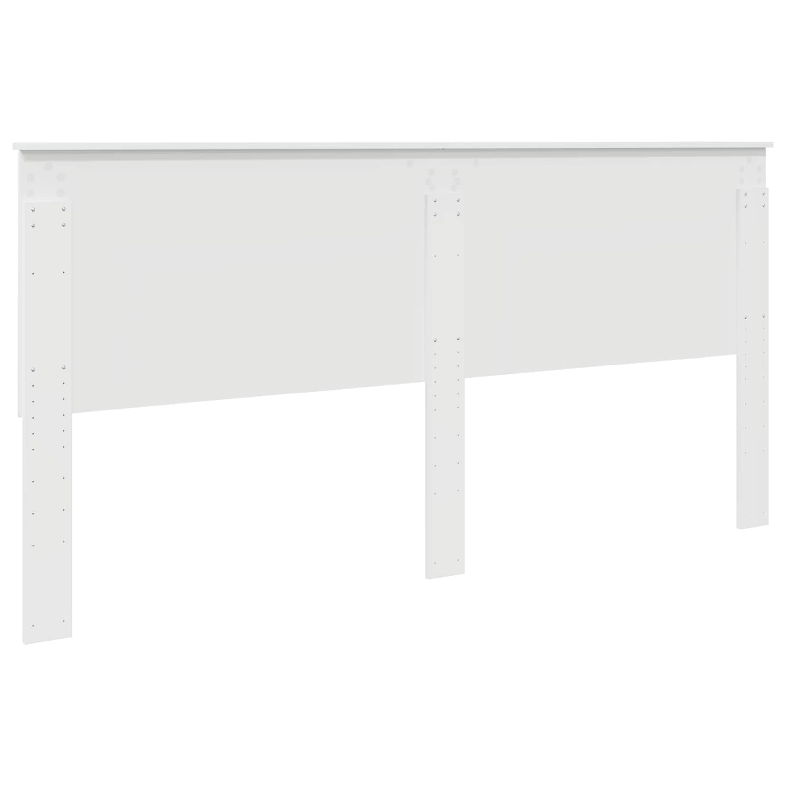 Tête de lit Blanc Brillant 200 cm Bois d'ingénierie - XIOS