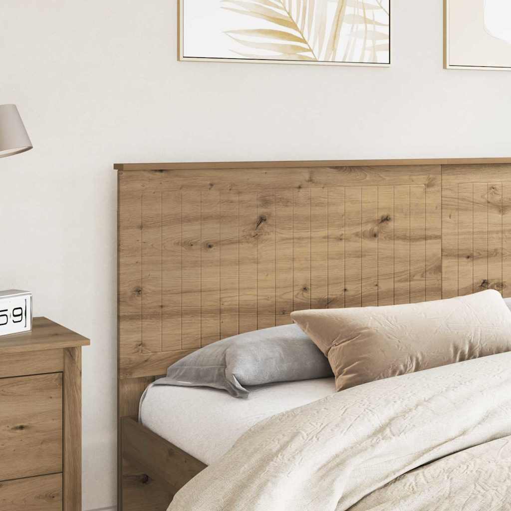 Tête de lit Chêne artisanal 200 cm Bois d'ingénierie - XIOS