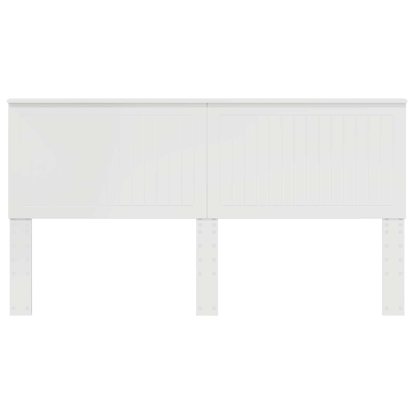 Tête de lit avec tête de lit Blanc 180 cm Bois d'ingénierie - XIOS