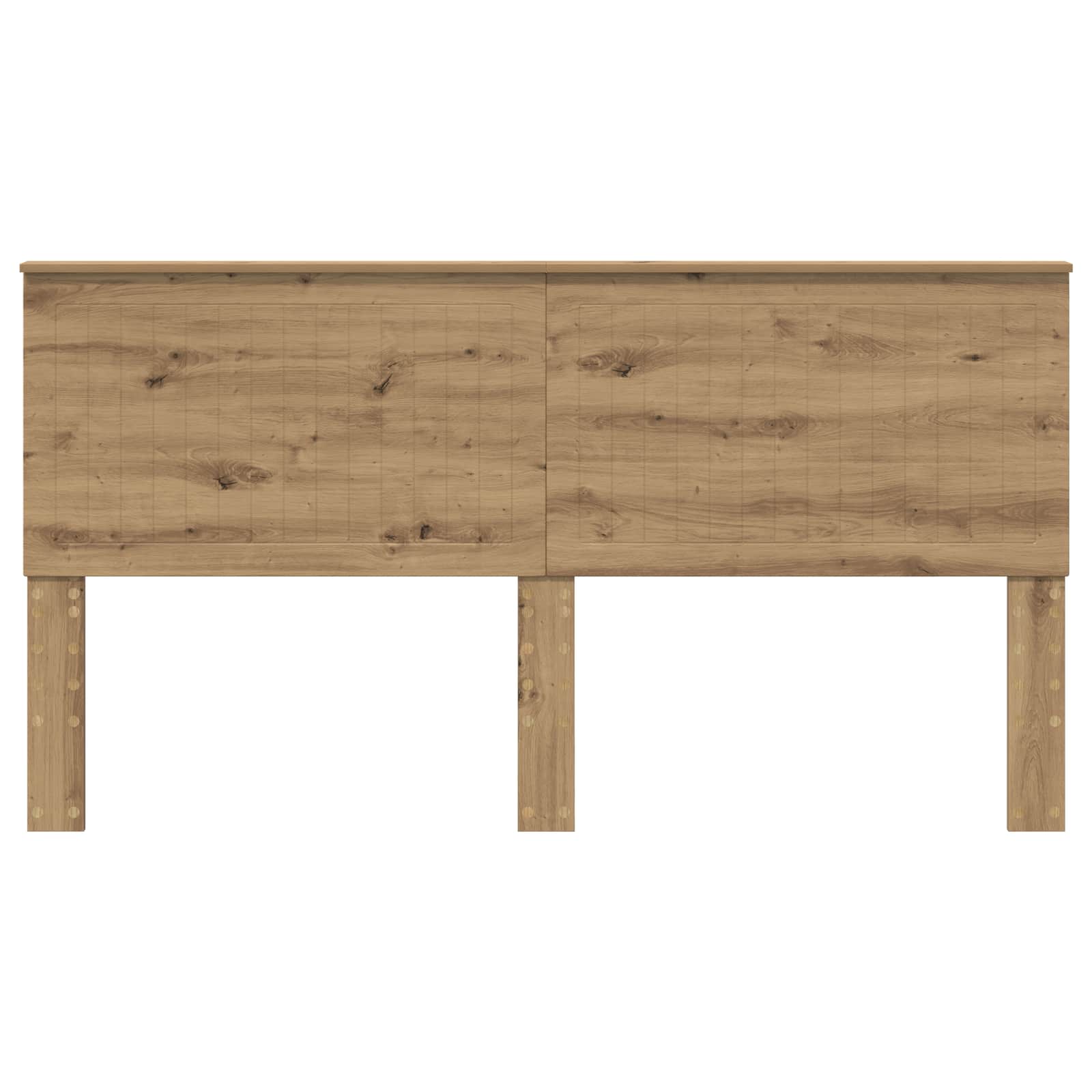 Tête de lit Chêne artisanal 180 cm Bois d'ingénierie - XIOS