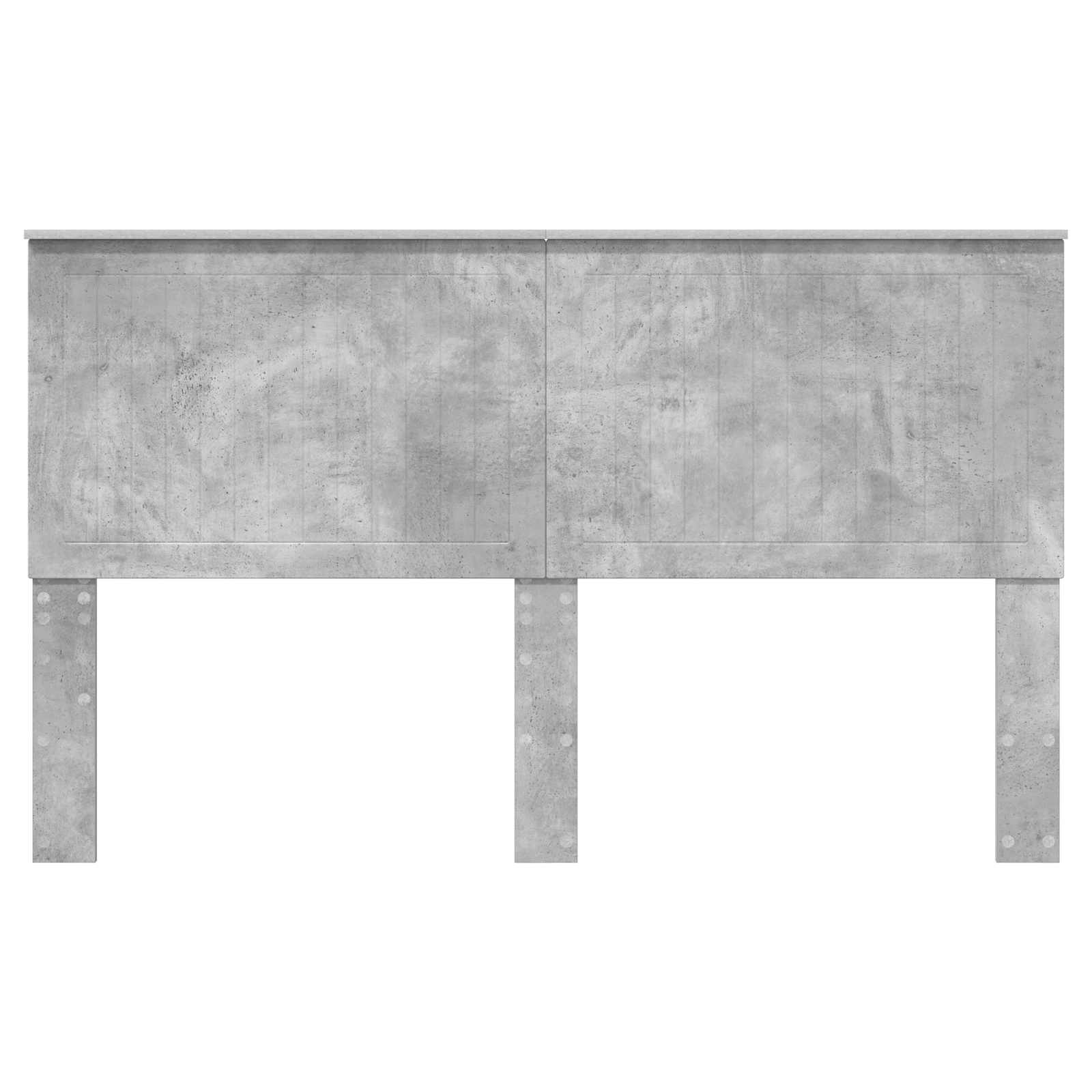 Tête de lit Gris béton 160 cm Bois d'ingénierie - XIOS
