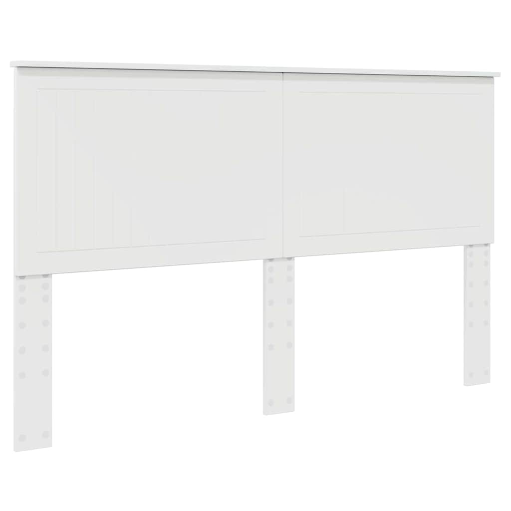 Tête de lit Blanc Brillant 160 cm Bois d'ingénierie - XIOS