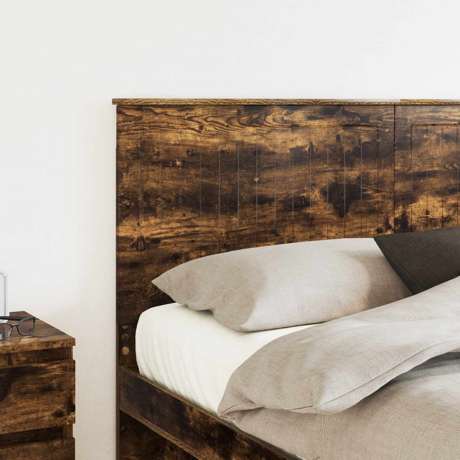 Tête de lit Chêne fumé 160 cm Bois d'ingénierie - XIOS