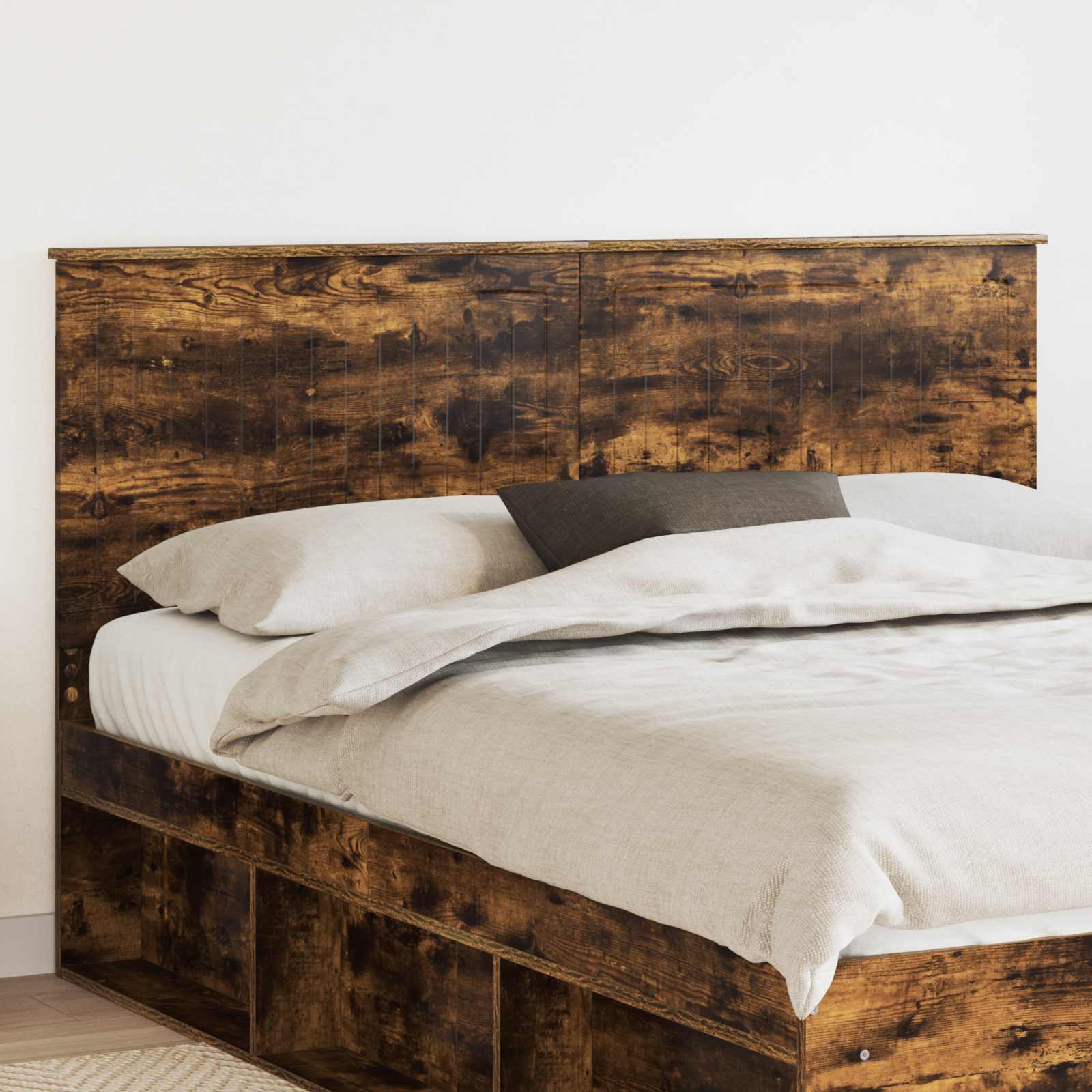 Tête de lit Chêne fumé 160 cm Bois d'ingénierie - XIOS