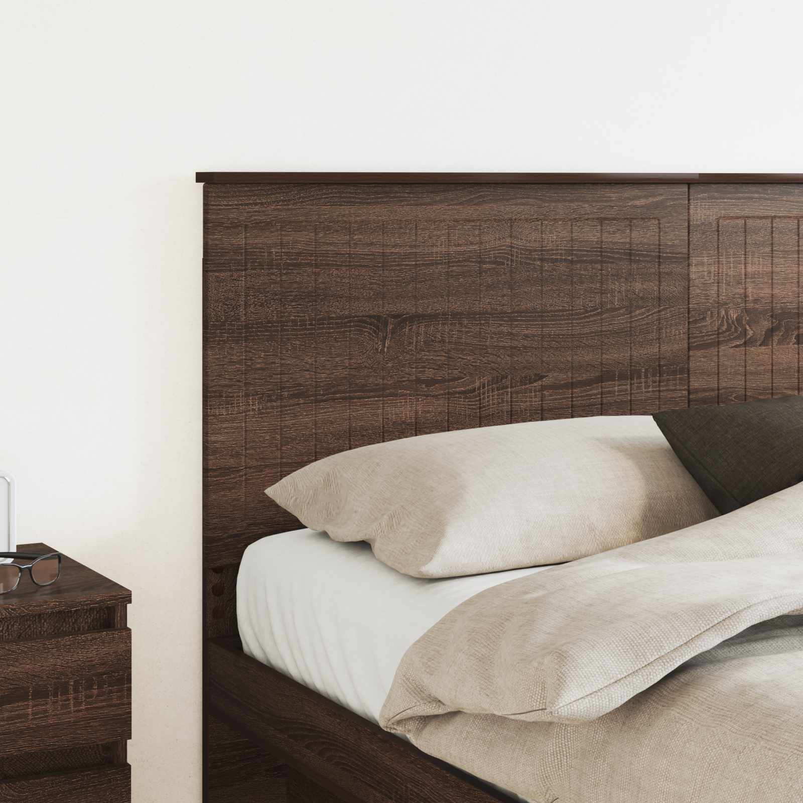 Tête de lit Chêne brun 160 cm Bois d'ingénierie - XIOS