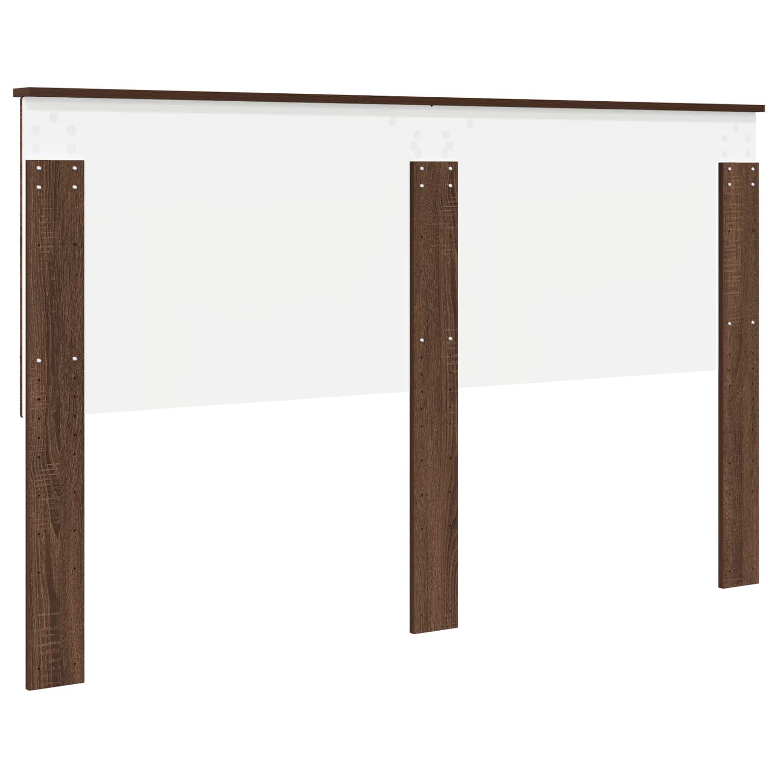 Tête de lit Chêne brun 160 cm Bois d'ingénierie - XIOS
