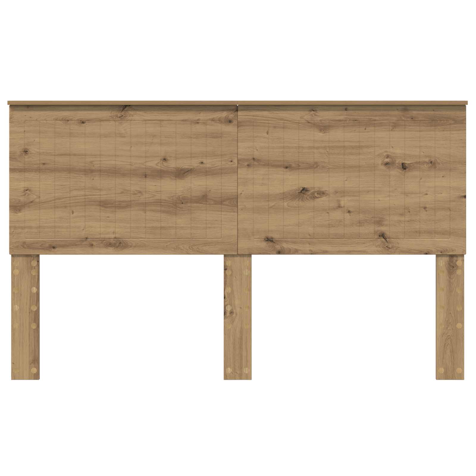 Tête de lit Chêne artisanal 160 cm Bois d'ingénierie - XIOS