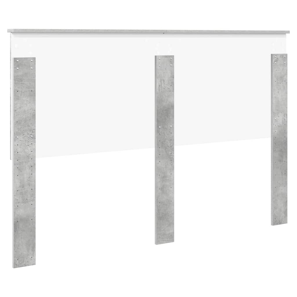 Tête de lit Gris béton 150 cm Bois d'ingénierie - XIOS