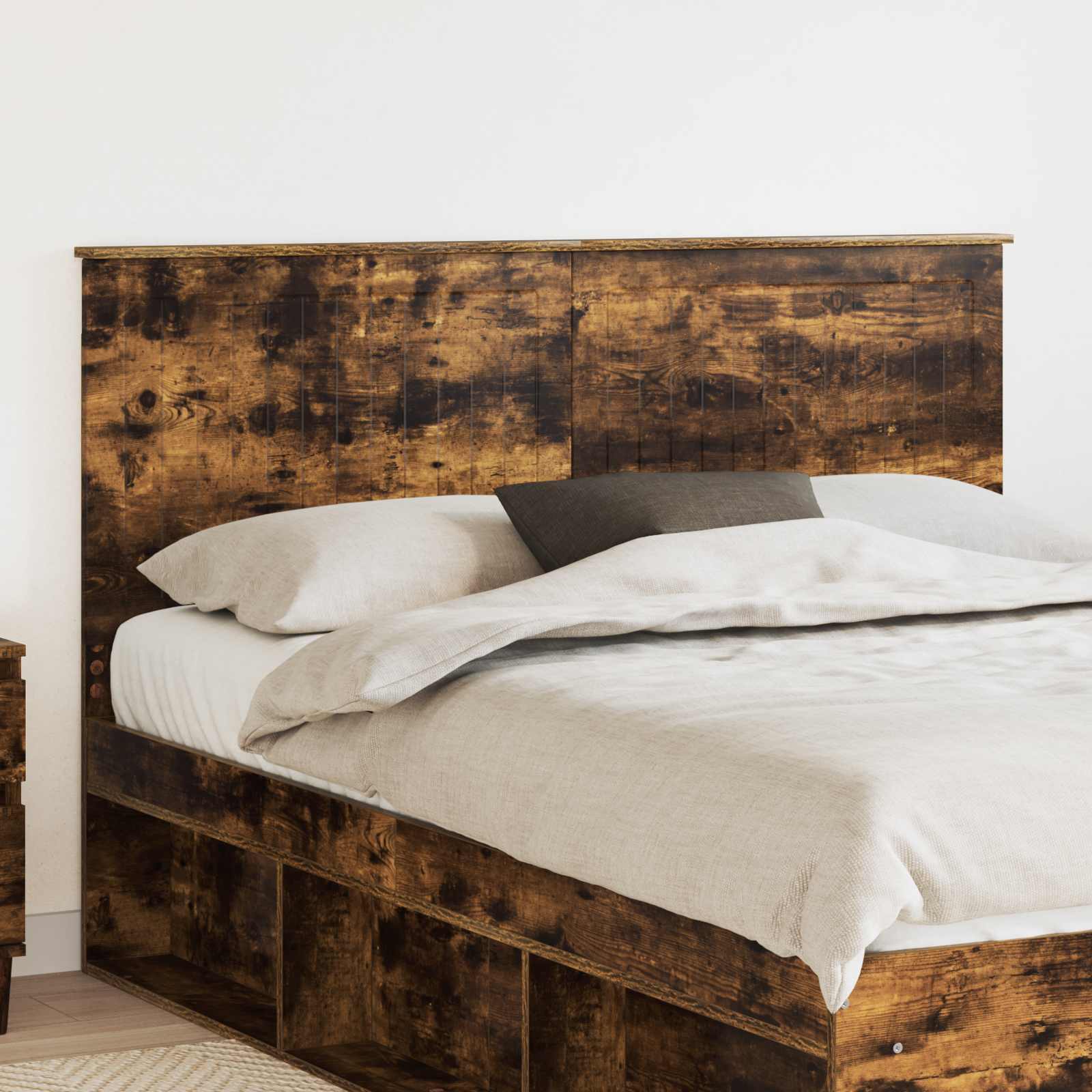 Tête de lit Chêne fumé 150 cm Bois d'ingénierie - XIOS