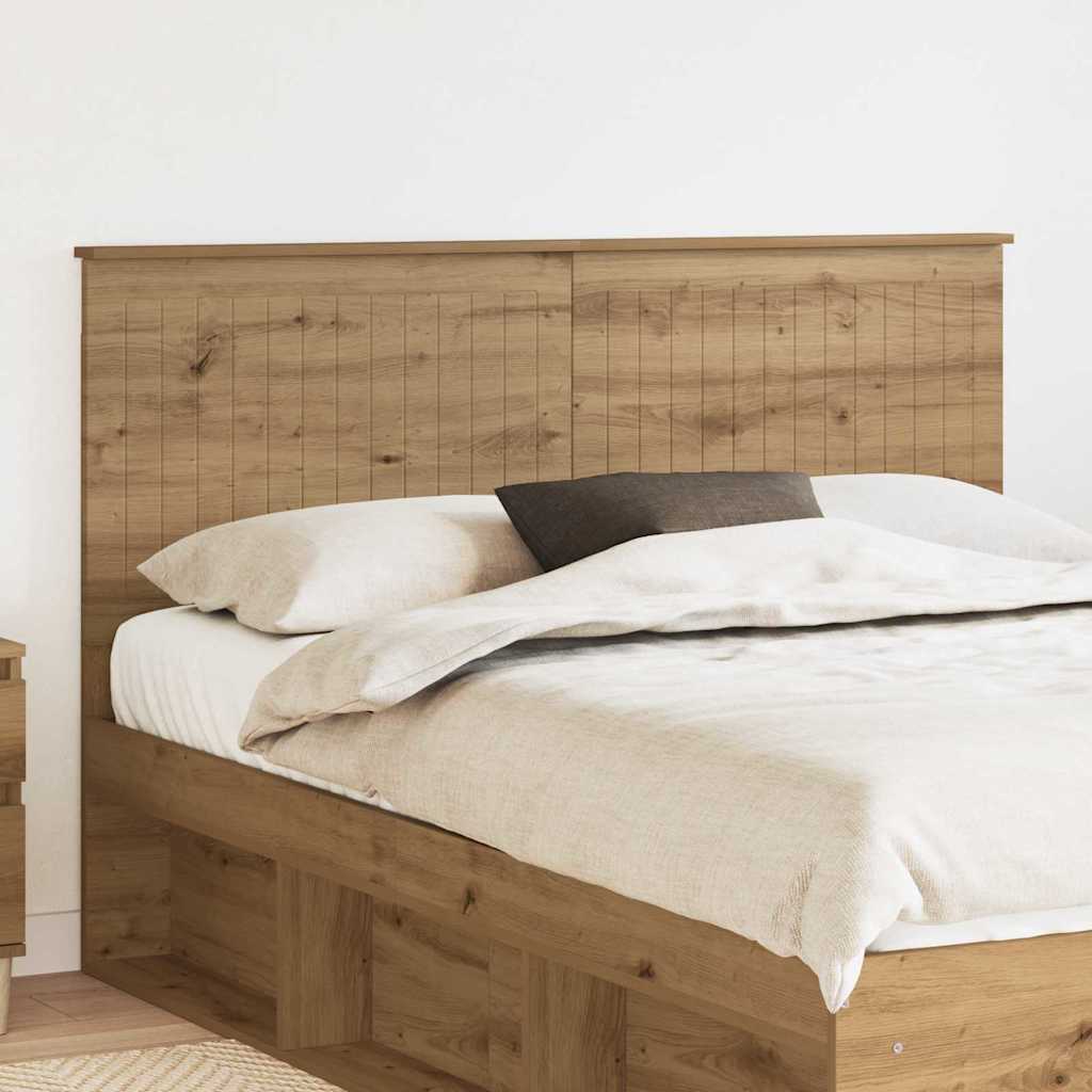 Tête de lit Chêne artisanal 150 cm Bois d'ingénierie - XIOS