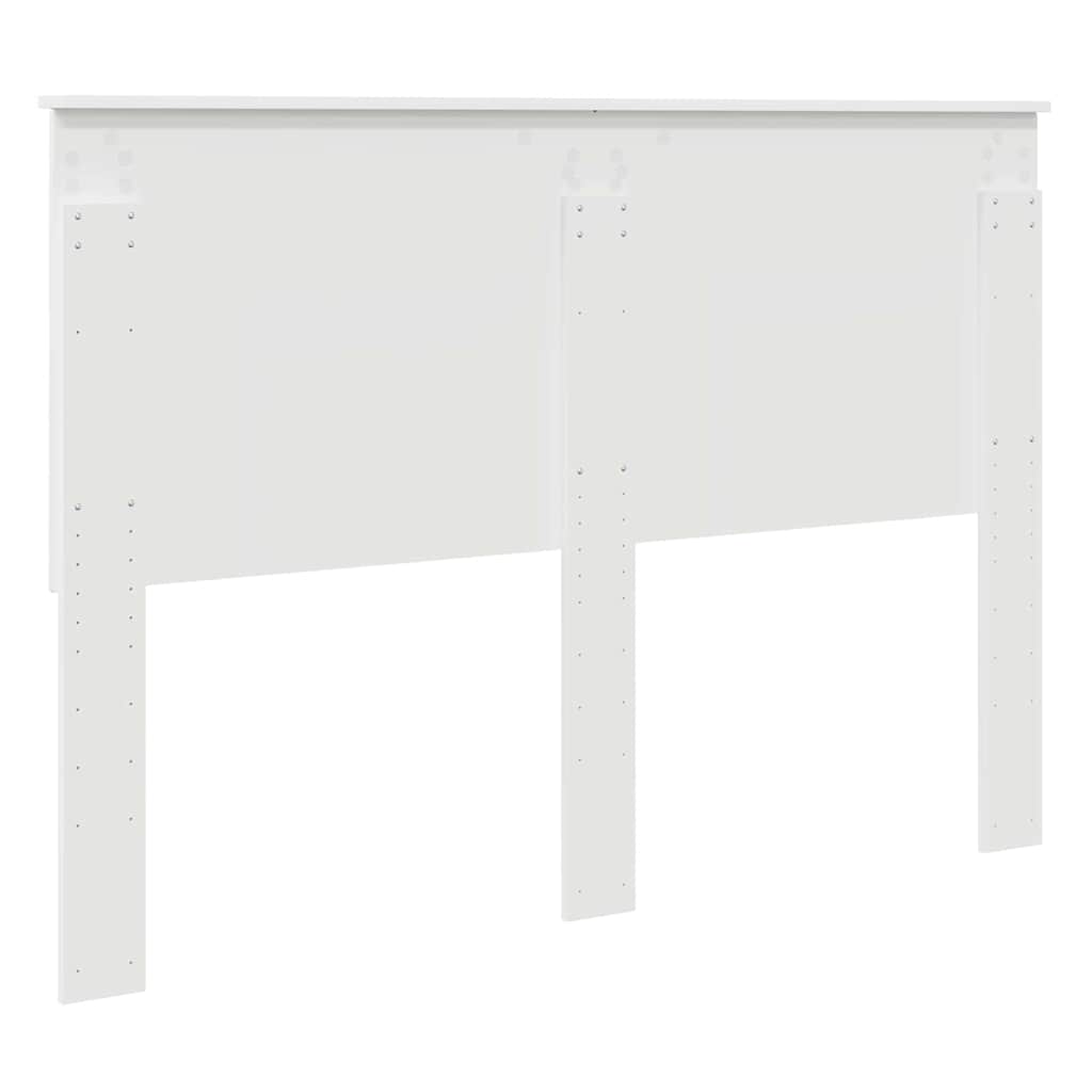 Tête de lit avec tête de lit Blanc 140 cm Bois d'ingénierie - XIOS