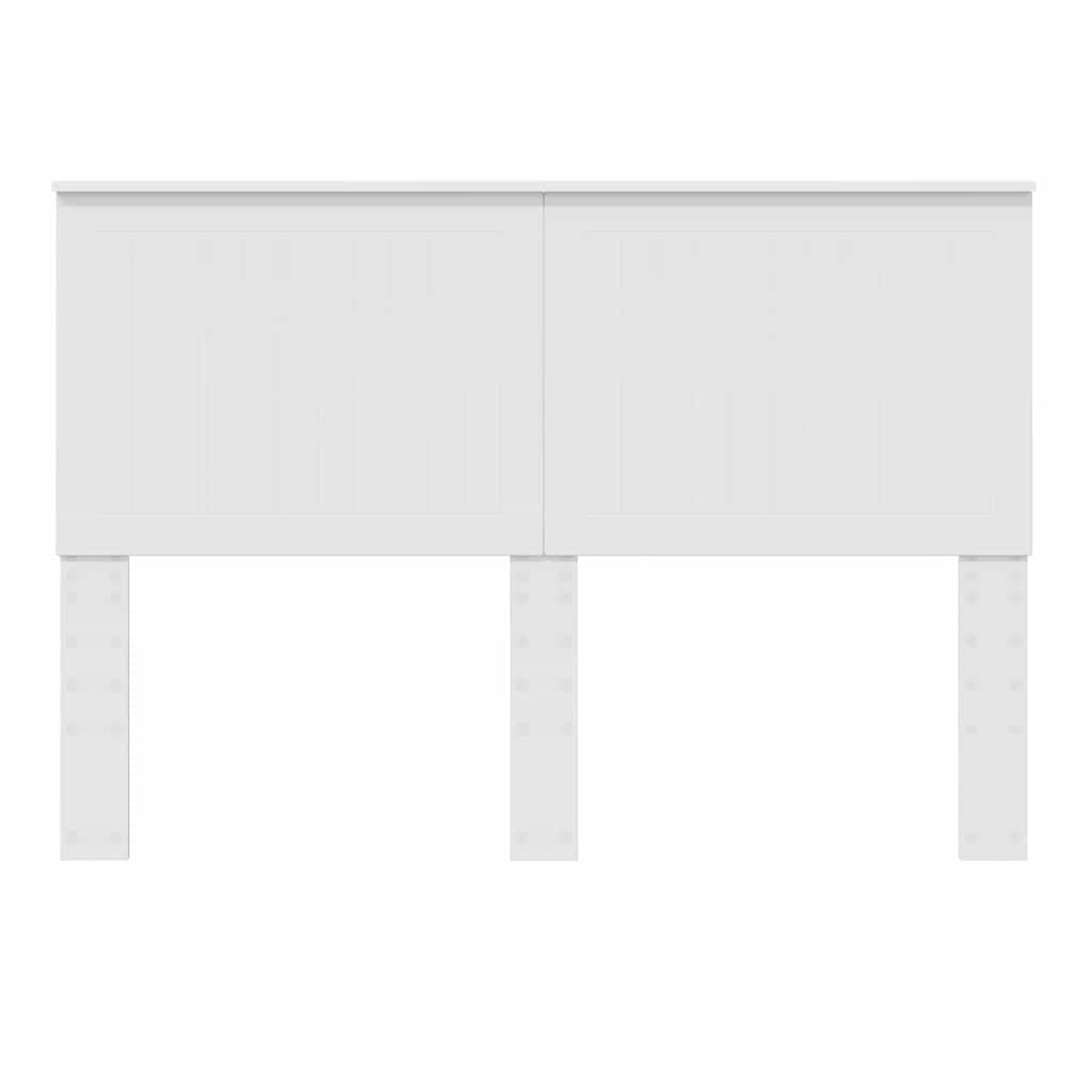 Tête de lit avec tête de lit Blanc 140 cm Bois d'ingénierie - XIOS