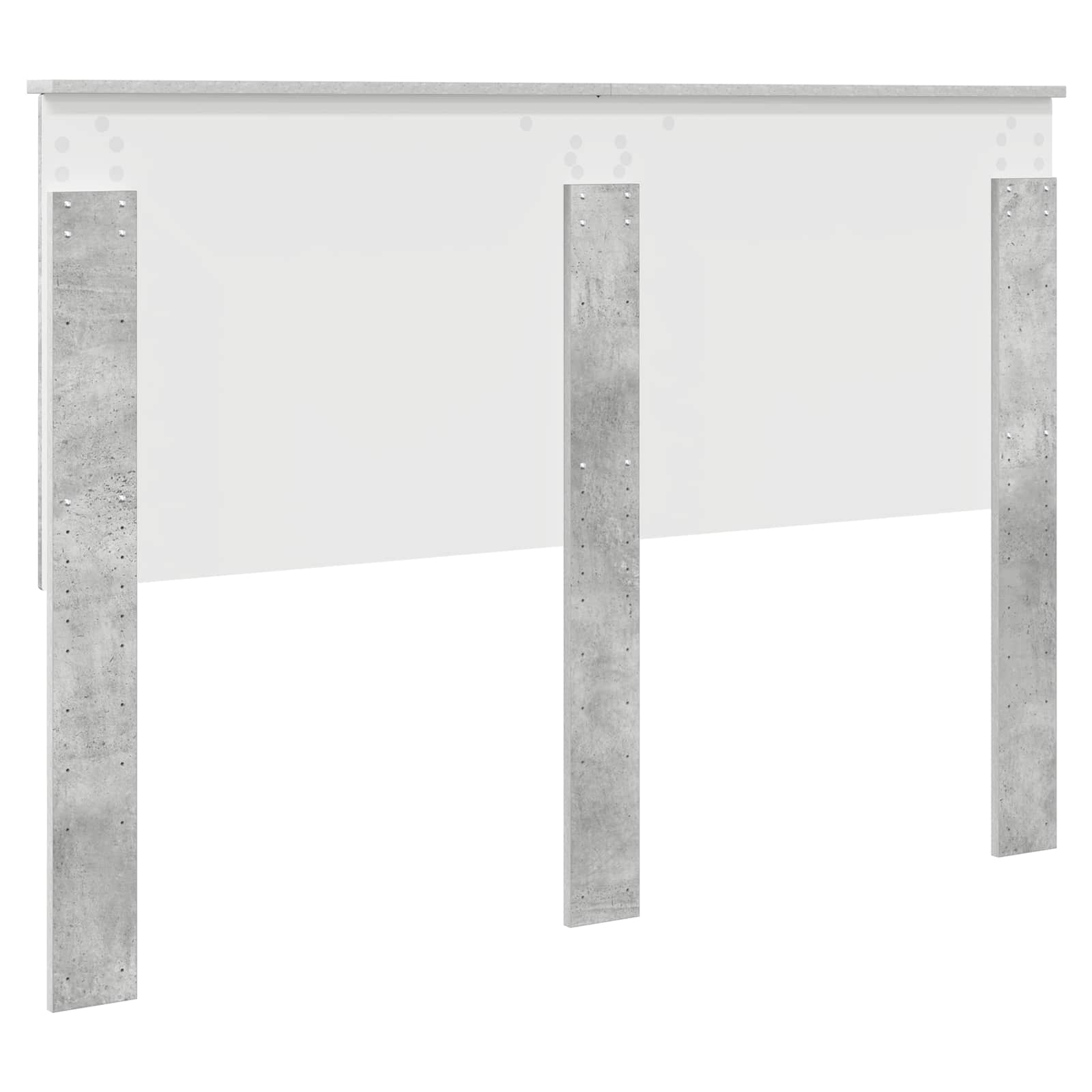 Tête de lit Gris béton 140 cm Bois d'ingénierie - XIOS
