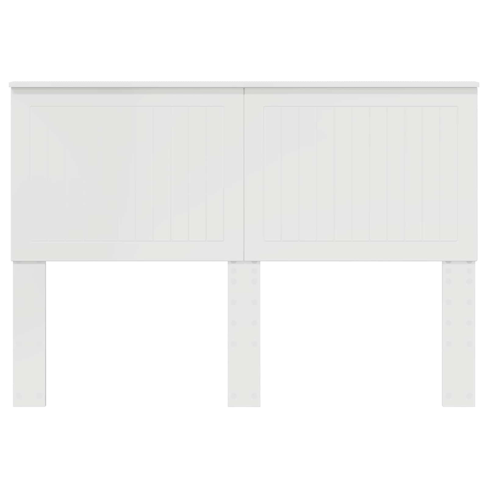 Tête de lit Blanc Brillant 140 cm Bois d'ingénierie - XIOS