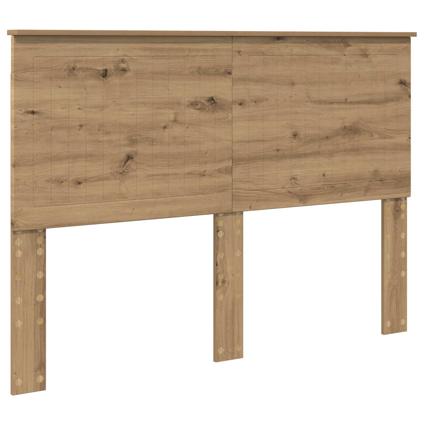 Tête de lit Chêne artisanal 140 cm Bois d'ingénierie - XIOS
