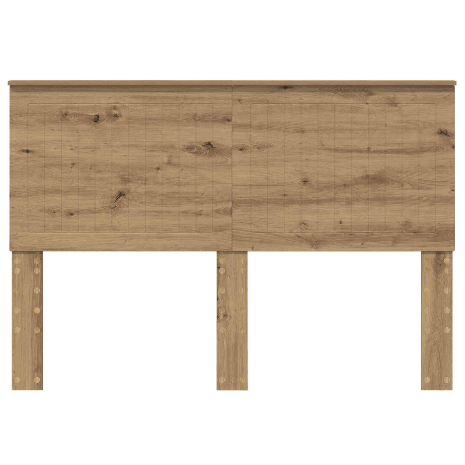 Tête de lit Chêne artisanal 140 cm Bois d'ingénierie - XIOS