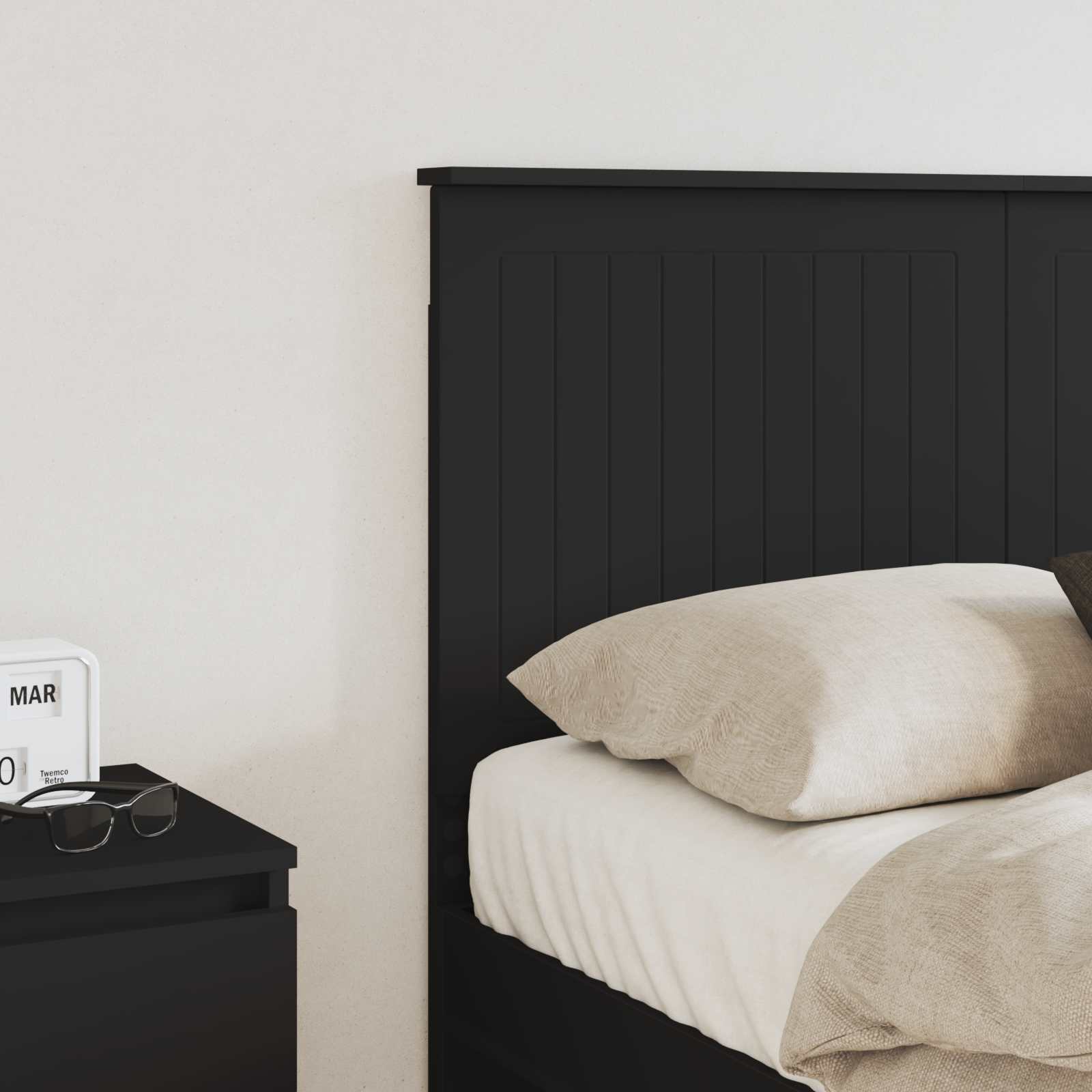 Tête de lit Chêne noir 135 cm Bois d'ingénierie - XIOS