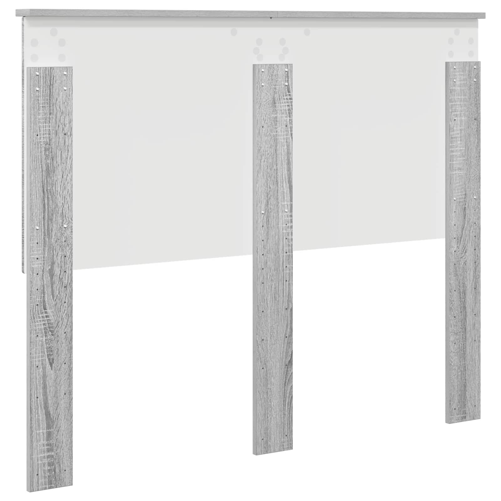 Tête de lit Gris Sonoma 135 cm Bois d'ingénierie - XIOS
