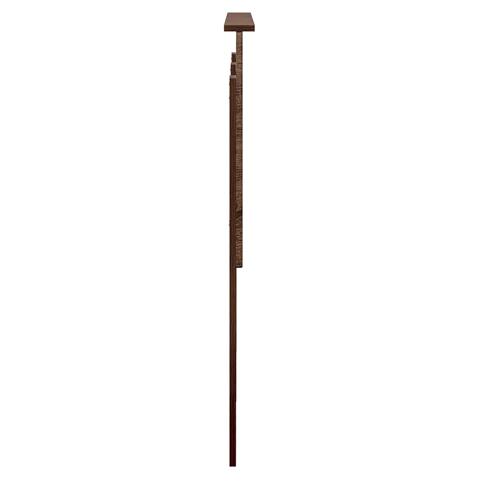 Tête de lit Chêne brun 120 cm Bois d'ingénierie - XIOS