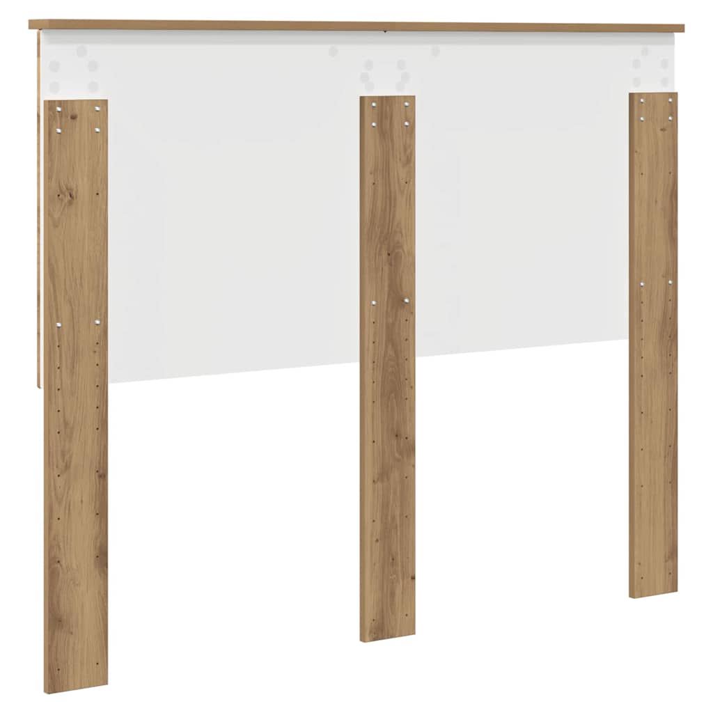 Tête de lit Chêne artisanal 120 cm Bois d'ingénierie - XIOS