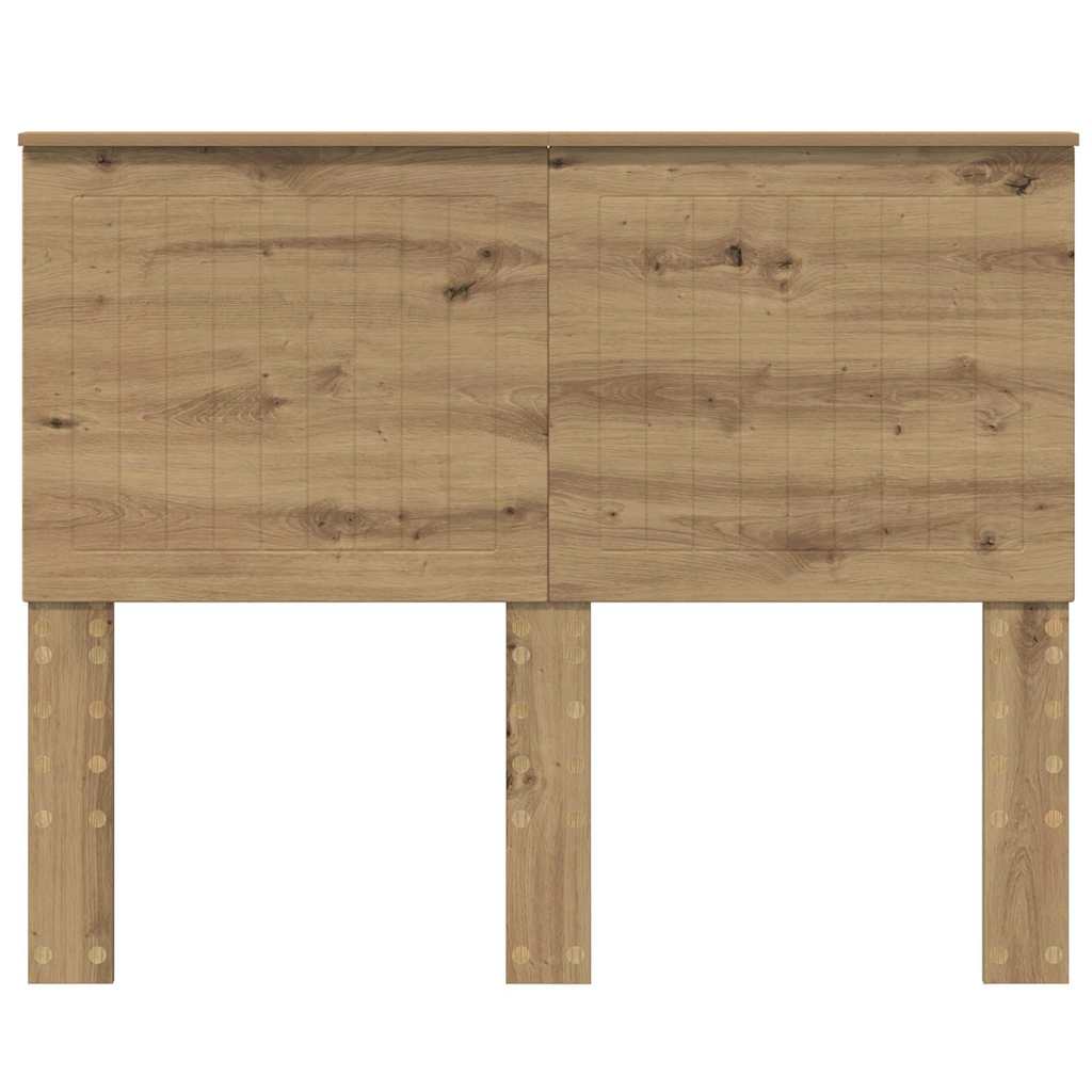 Tête de lit Chêne artisanal 120 cm Bois d'ingénierie - XIOS