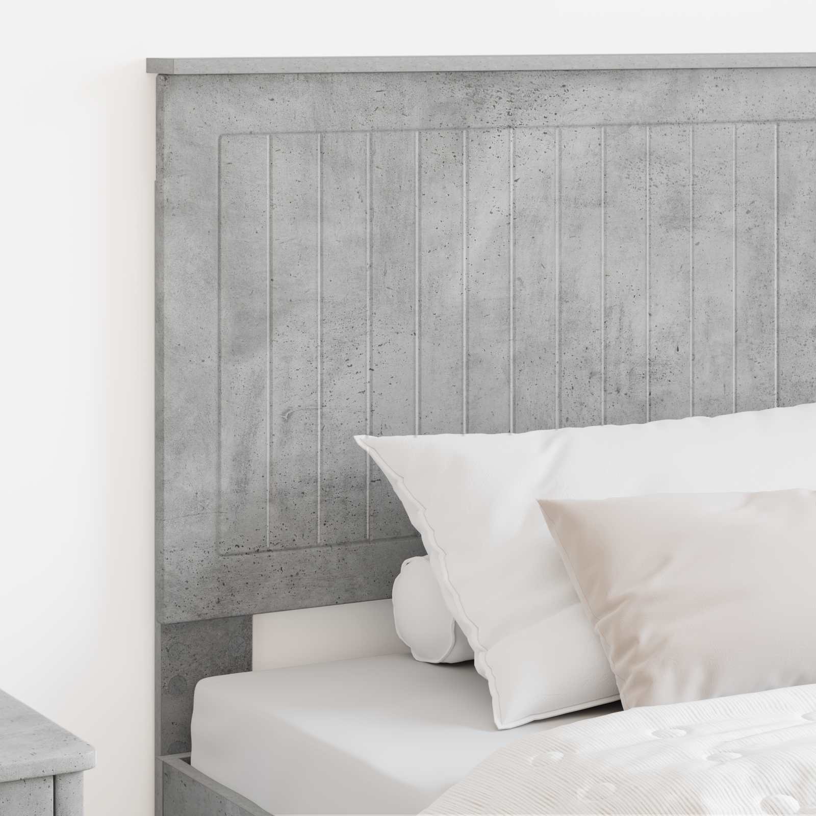 Tête de lit Gris béton 100 cm Bois d'ingénierie - XIOS
