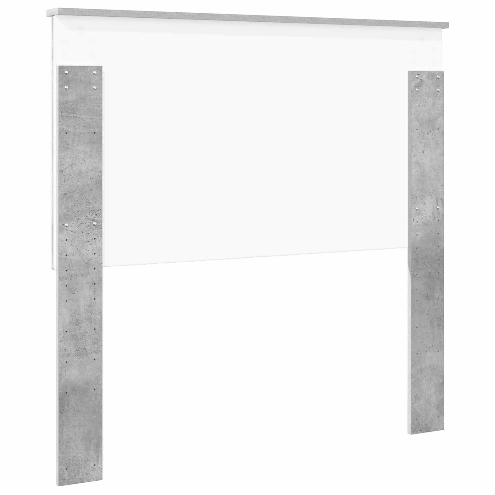 Tête de lit Gris béton 100 cm Bois d'ingénierie - XIOS