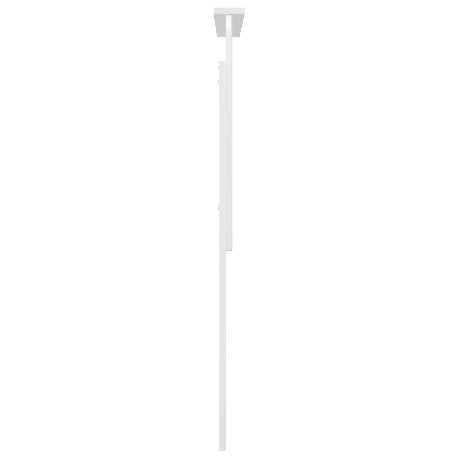 Tête de lit Blanc Brillant 100 cm Bois d'ingénierie - XIOS
