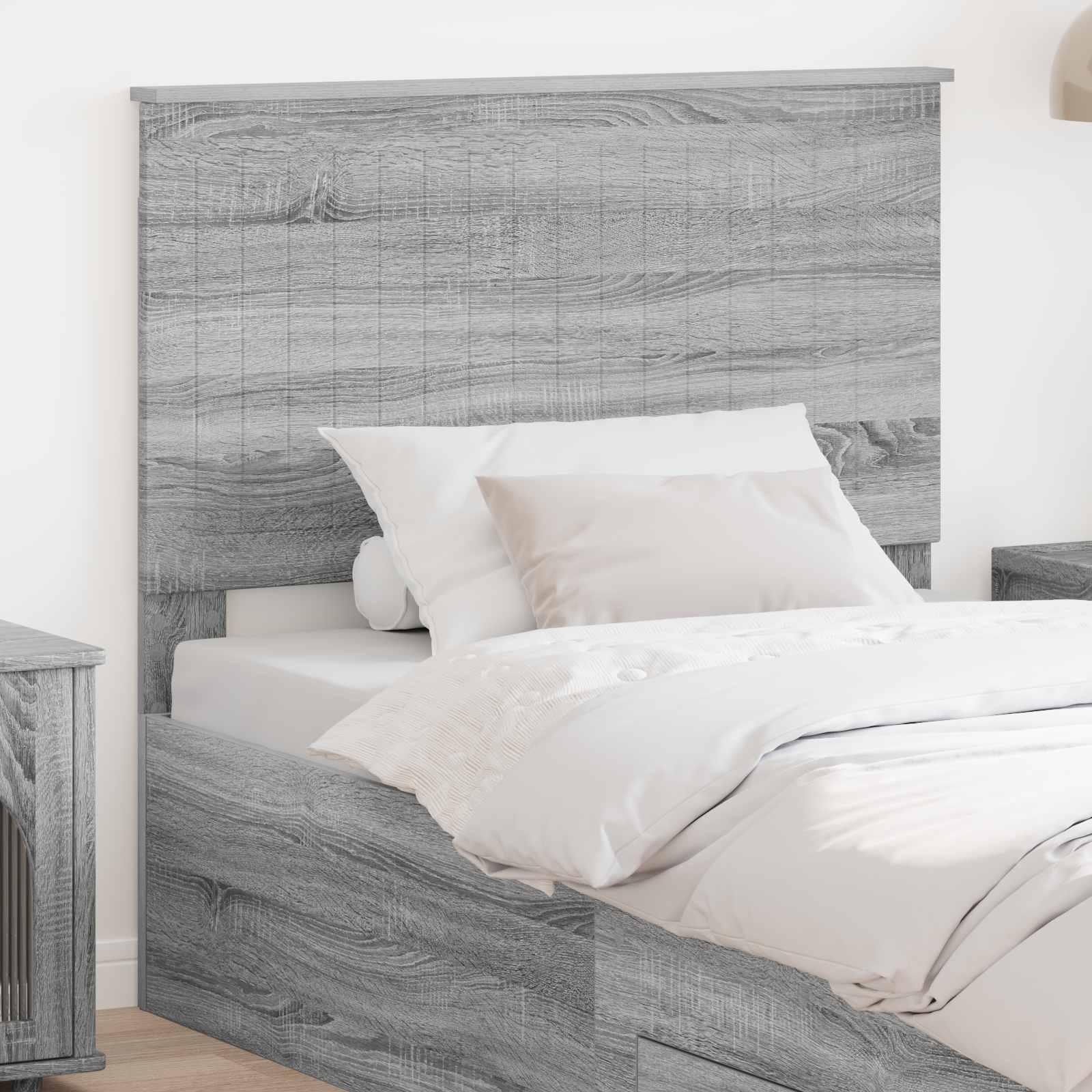 Tête de lit Gris Sonoma 100 cm Bois d'ingénierie - XIOS