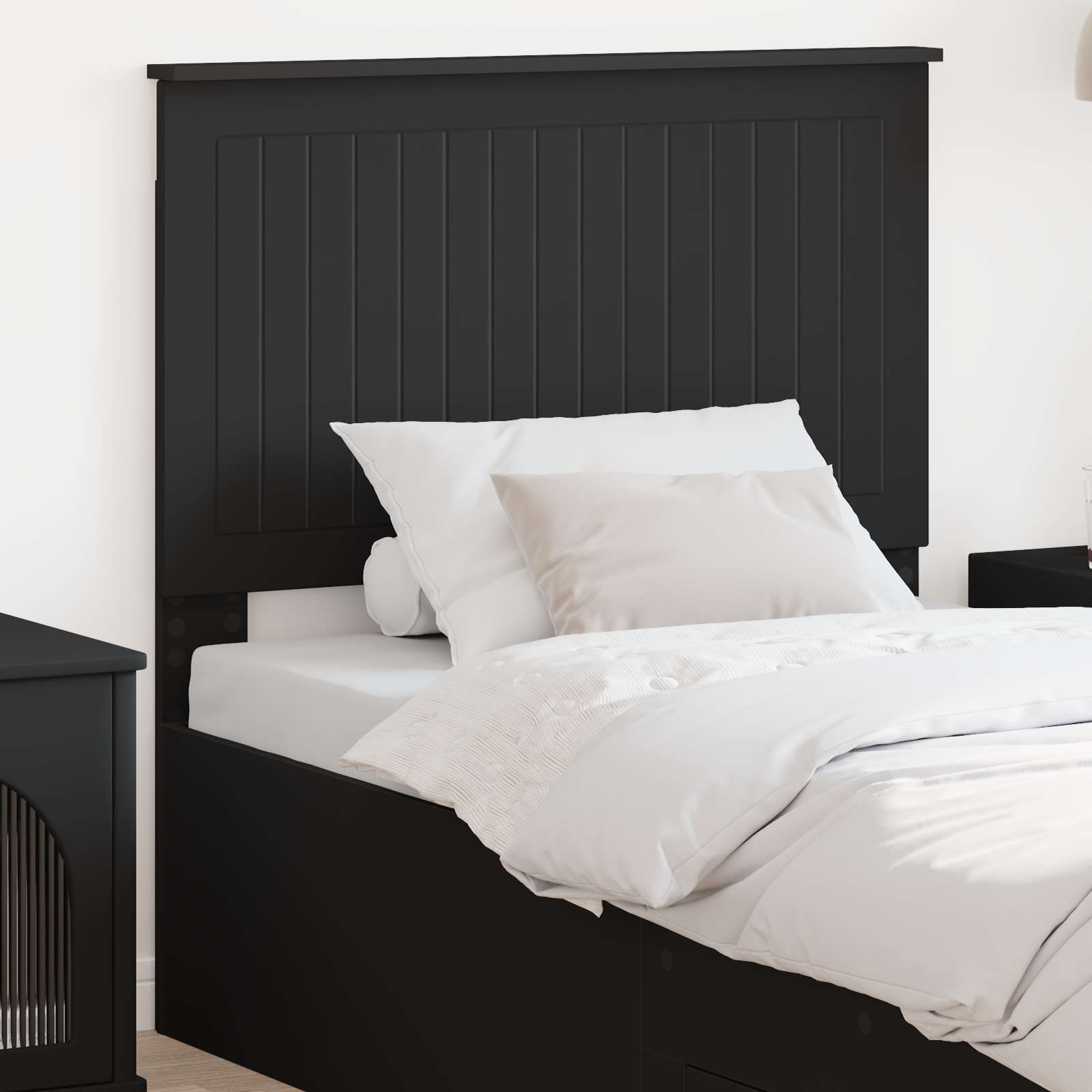 Tête de lit avec tête de lit Chêne noir 90 cm Bois d'ingénierie - XIOS
