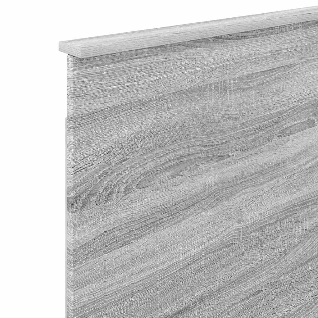 Tête de lit Gris Sonoma 90 cm Bois d'ingénierie - XIOS