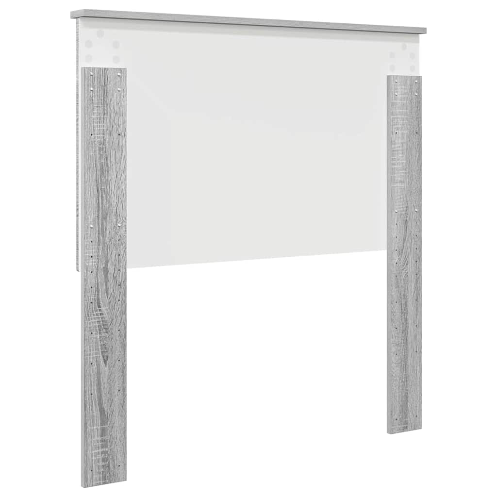 Tête de lit Gris Sonoma 90 cm Bois d'ingénierie - XIOS