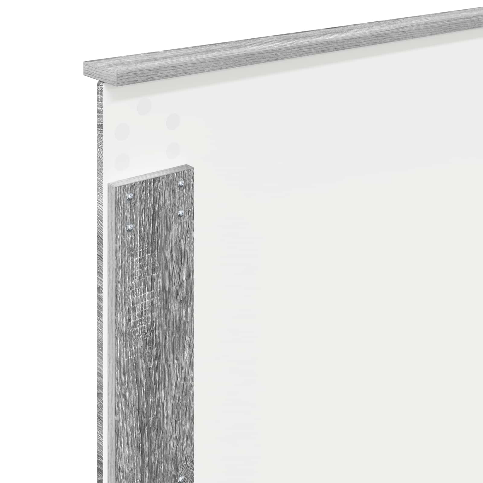 Tête de lit Gris Sonoma 80 cm Bois d'ingénierie - XIOS