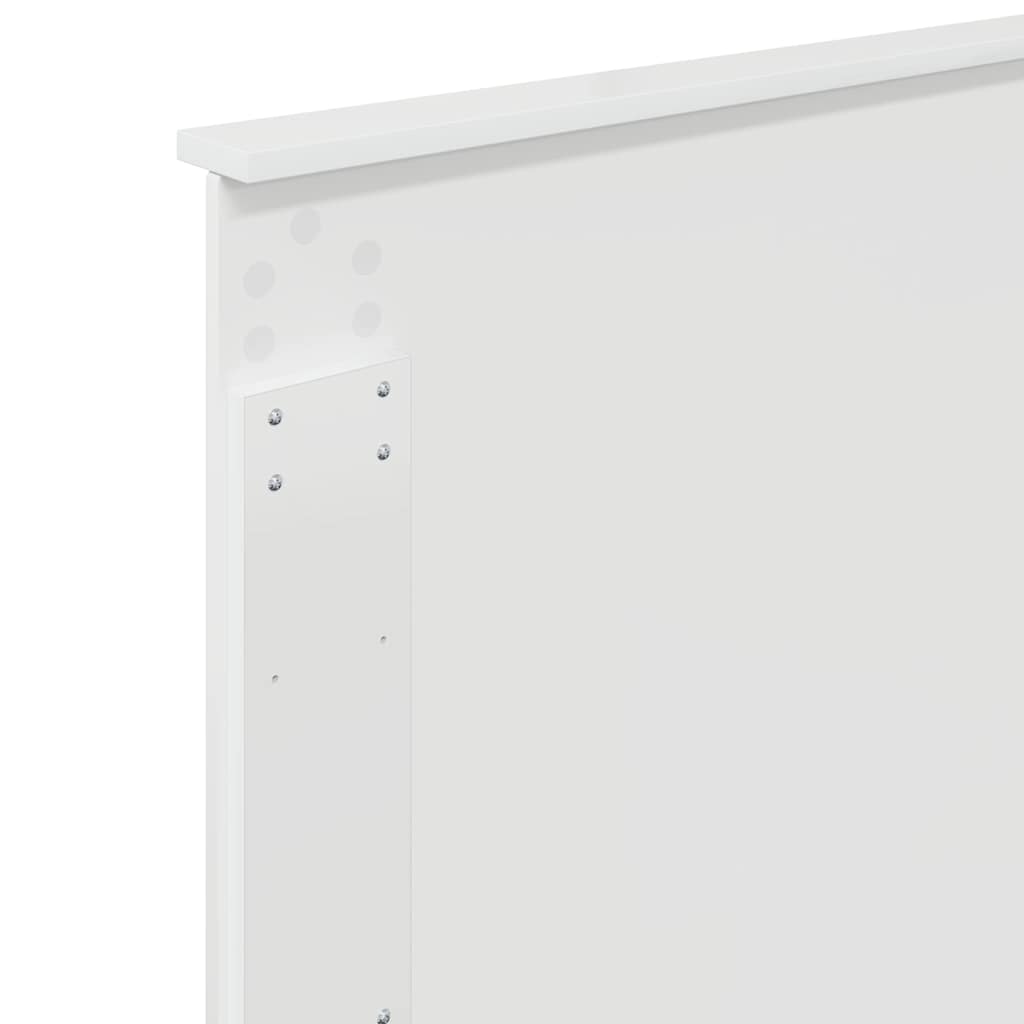 Tête de lit Blanc Brillant 75 cm Bois d'ingénierie - XIOS