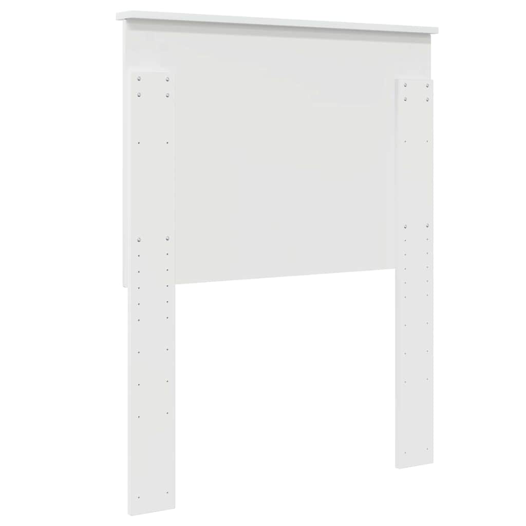 Tête de lit Blanc Brillant 75 cm Bois d'ingénierie - XIOS