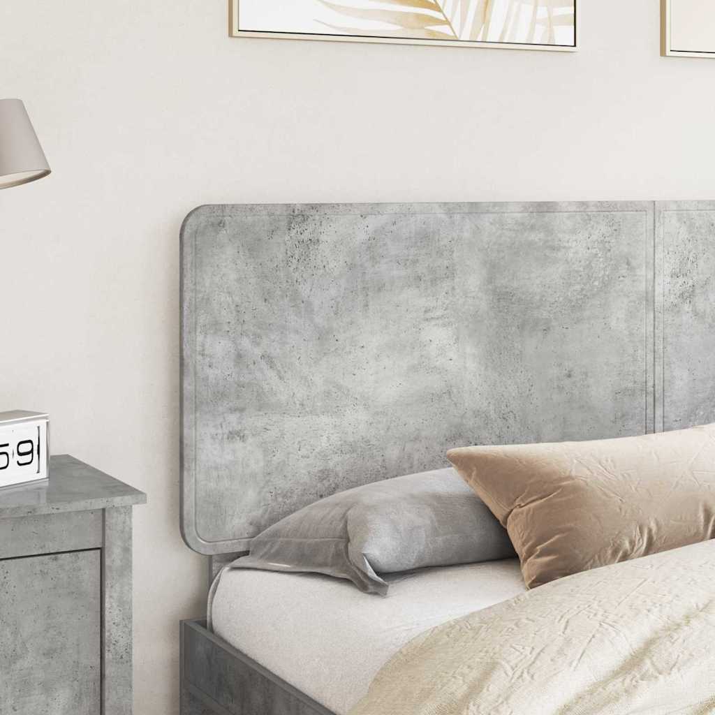 Tête de lit Gris béton 200 cm Bois d'ingénierie - XIOS