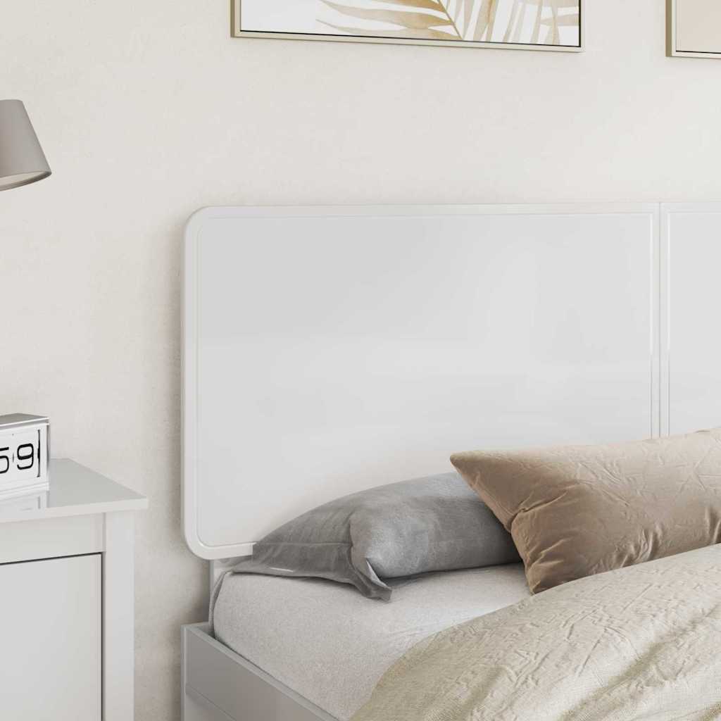 Tête de lit Blanc Brillant 200 cm Bois d'ingénierie - XIOS
